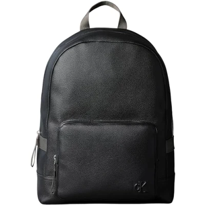 Image of Calvin Klein Jeans Interesting Round Unisex Rucksack, Size: One Size, Black