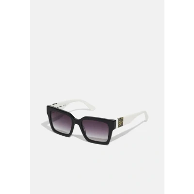 Image of KARL Lagerfeld Sunglasses, Women&#039;s, Size: 52, Black &amp; white