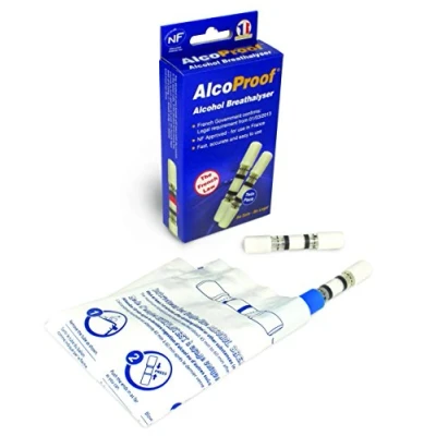 Image of Travelspot 92893 Alcoproof NF Approved Breathalyser Twin Pack
