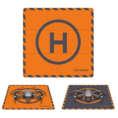 Image of KENOBEE 50cm(20&quot;) Drone Landing Pad, Fast Fold Double Sided Waterproof Portable Helipad for DJI Mini 3 Pro, Mavic 3, Air 2/2S, 2, 2 Pro/Zoom, FPV, Accessories,