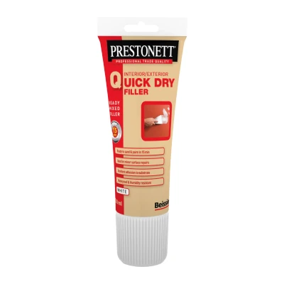 Image of Prestonett Ready Mixed Quick Dry Filler, White 200ml