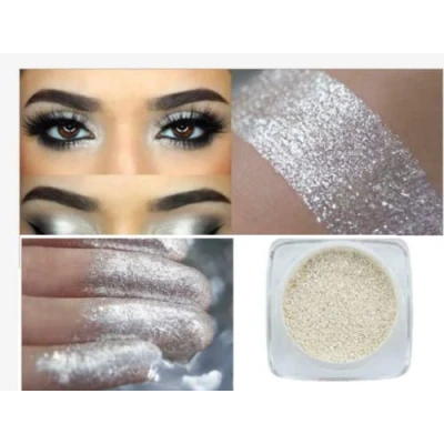 Image of AQUAPURITY PHOERA® Pigment Eyeshadow Palette Metallic Shimmer Glitter Loose Powder Eye Shadow Makeup (311 SILVER)