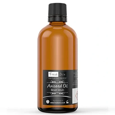 Image of freshskin beauty ltd Aniseed Essential Oil 100ml 100% Pure &amp; Natural Oils