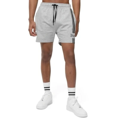 Image of Lonsdale Men&#039;s Ardcharnich Shorts, Marl Grey/Black, M