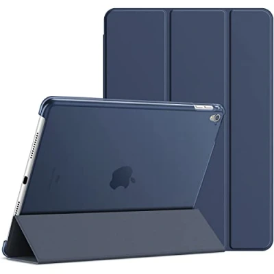 Image of JETech Case for iPad Pro 9.7 Inch 2016 (Old Model), Slim Stand Hard Back Shell Cover with Auto Wake/Sleep (Navy)
