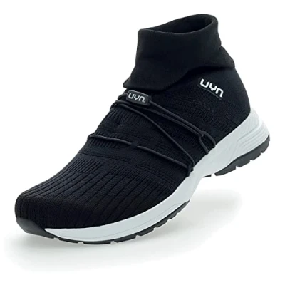 Image of UYN Y100076 B000 Free Flow Tune HIGH Sneaker Men Black UK 6.5