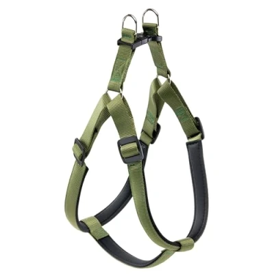 Image of Ferplast Dog Harness DAYTONA, Large Harness, Padded, Adjustable, Green