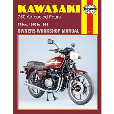 Image of Kawasaki 750 Air cooled Fours (80 91) Haynes Repair Manual
