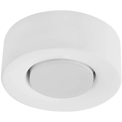 Image of Lindby ceiling light Levia, 1 bulb, Ø 14 cm, white, plaster