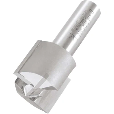 Image of Trend Professional Two Flute Router Cutter Bit, 1/2 Inch Shank, 28mm Cut Diameter &amp; 25mm Length, Tungsten Carbide Tipped, 4/85X1/2TC