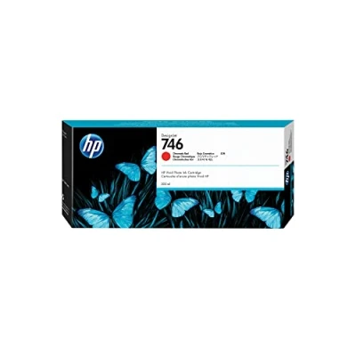 Image of HP Original P2V81A 746 Chromatic Red Ink Cartridge 300ML
