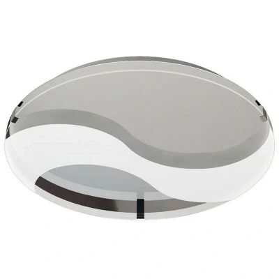 Image of Jersey Ceiling 20W LED Round 3000K, 1800lm, Polished Chrome/Opal White Glass