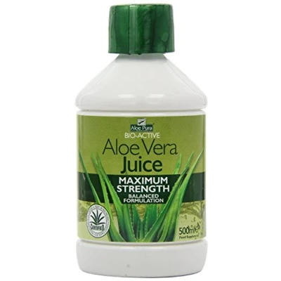 Image of (Pack Of 4) Maximum Strength Aloe Vera Juice OPTIMA HEALTH
