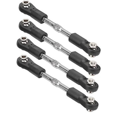 Image of 4Pcs RC Steering Servo Pull Rod,Durable 77‑87mm Adjustable Linkage for 1/8 Car Upgrade Parts