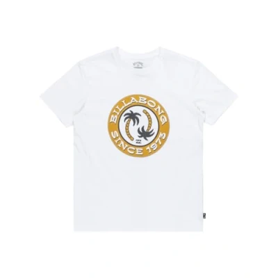 Image of Billabong Tropical PETS Unisex Print Tshirt for kids, Size: 16y, White