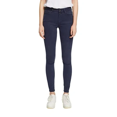 Image of ESPRIT Women&#039;s 992ee1b347 Trouser, 400/Navy, 28W x 34L