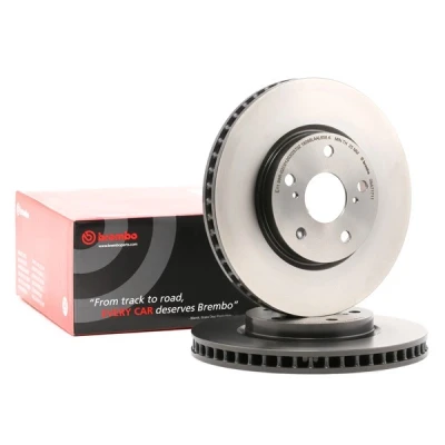 Image of 435120N040, 435120P010 Brake DISC BREMBO Coated LINE 09.A717.11 296mm 28mm 5 internally vented High carbon LEXUS: IS C, 2, 3