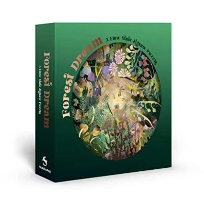 Image of Forest Dream: A Flow State Circular Jigsaw Puzzle