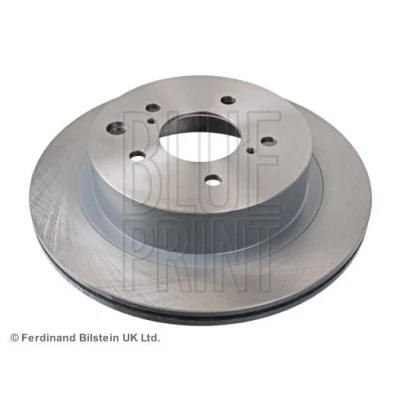 Image of 4320601U00, 4320643P02 Brake disc BLUE PRINT ADN14353 Rear Axle 295mm 18mm 5 Hole 114mm internally vented Coated NISSAN: 300ZX Coupe