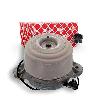 Image of 2122403117, A2122403117 Engine mount FEBI BILSTEIN 49423 Right electrically adjustable hydro with splash protection cover