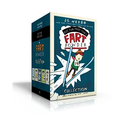 Image of Doctor Proctor&#039;s Fart Powder Collection (Boxed Set): Powder; Bubble in The Bathtub; Who Cut Cheese?; Magical Fruit; Silent (But Deadly) Night