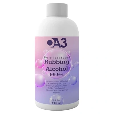 Image of OA3 99% Isopropyl Rubbing Alcohol All Purpose Cleaning &amp; Disinfecting