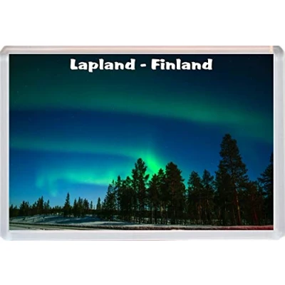 Image of Lapland Fridge Magnet 96 x 67 mm JUMBO SIZE BBSM1917
