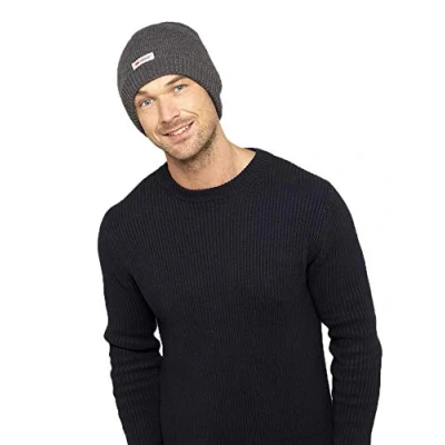 Image of Undercover Mens Heatguard Thinsulate Beanie Hat GL611 Grey M L