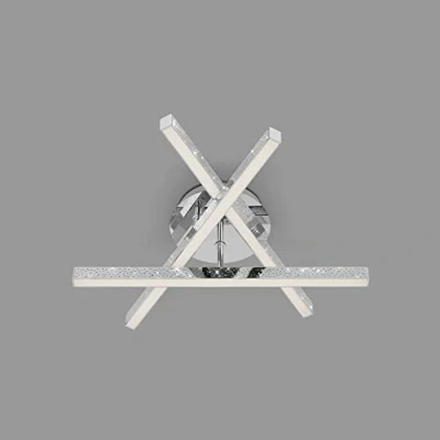 Image of Briloner Rey ceiling lamp, sparkle effect, 3 bulb, chrome