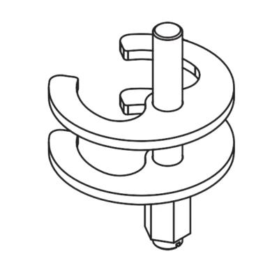 Image of Bristan Single Rod Fixing Kit (5504093)