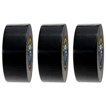 Image of 4All Duct Tape 48mmx50m (Black, Pack of 3)
