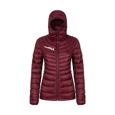 Image of Rock Experience REWJ05651 C962 FORTUNE HYBRID WOMAN Jacket Women&#039;s 1013 WINDSOR WINE+0208 CAVIAR XS