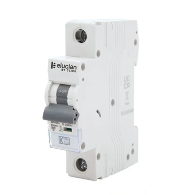 Image of Click Elucian 1 Pole 6kA B Curve 6A MCB