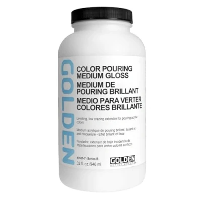 Image of Golden Artist Colors Color Pouring Medium, Gloss Finish, 32 Ounce Bottle (3501 7)