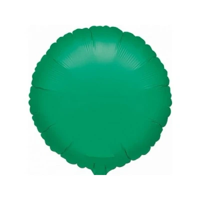 Image of Amscan Metallic Green Circle Foil Balloon