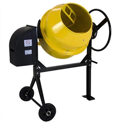 Image of Charles Bentley 140L 230V 550W Portable Cement Concrete Mixer with Wheels