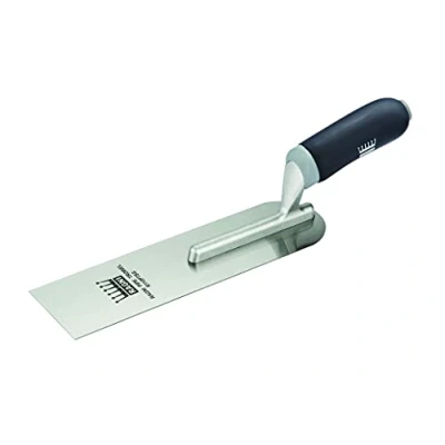 Image of Ragni RAG110PTSG 10 1/2 x 3 Inch 110PTSG Soft Grip Handle Pipe Trowel Silver