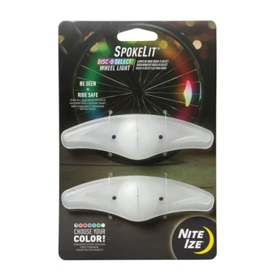 Image of Nite Ize SpokeLit LED Wheel Light (Pack of 2) Disc O Select, N/A
