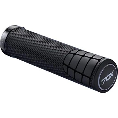 Image of SQlab 1800 Unisex 7ox Black Bicycle Grips, Black, S EU