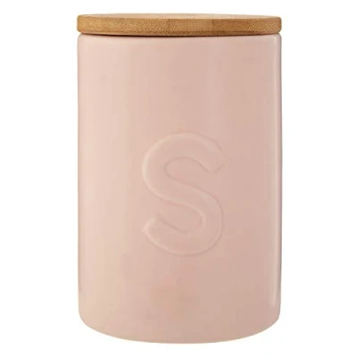 Image of Premier Housewares 0723016 Canister, Bamboo, Dolomite