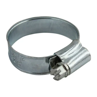 Image of 5x Faithfull 1 Hose Clip Zinc MSZP 25 35mm FAIHC1B