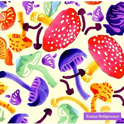 Image of Emma Bridgewater Mushrooms, Cream IHR Lunch Paper Napkins 20 in Pack 3 ply 33 cm Square