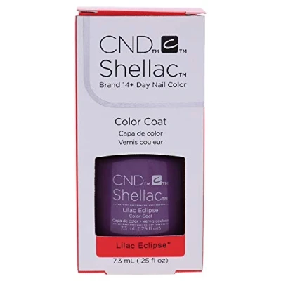 Image of CND Shellac Lilac Eclipse Nightspell 7.3ml/0.25 fl oz