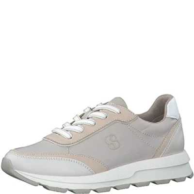 Image of s.Oliver Women&#039;s 5 23616 30 Sneaker, Beige Comb, 6 UK