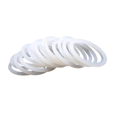 Image of XLJP 10Pcs/50Pcs VMQ White Silicone O Ring Gasket CS 3.5mm OD 10mm 85mm Food Grade rings Rubber Gaskets (Color : 10pcs, Size 48mm ID 41mm)