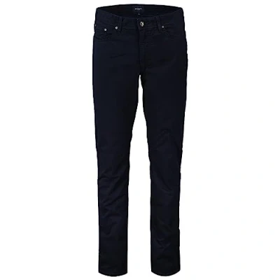 Image of Hackett London Men&#039;s Core 5Pkt Trinity Pants, Blue (Navy Blazer), 30W/32L
