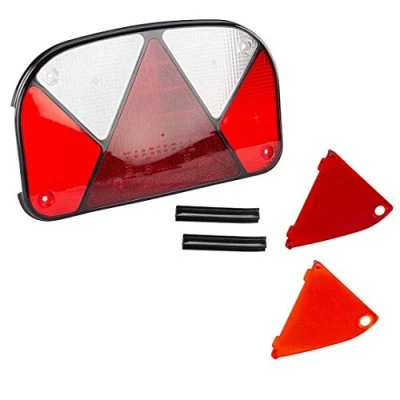 Image of ASPÖCK Replacement Glass Lens Multipoint II Left or Right Original Number: 188470007 Rear Light 2 Trailer Spare Part