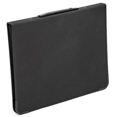 Image of Teloman Matrix A4 Professional Portfolio Presentation Case, Art &amp; Graphic Carrying Folder with Ring Binders (A4)