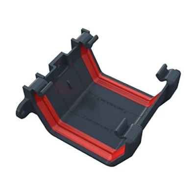 Image of FreeFlow Anthracite Grey Square Gutter Union Joint, 114mm Rain Water Systems