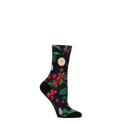 Image of Women&#039;s 1 Pair SOCKSHOP RHS Royal Horticultural Society Patterned Socks Fruit 4 8